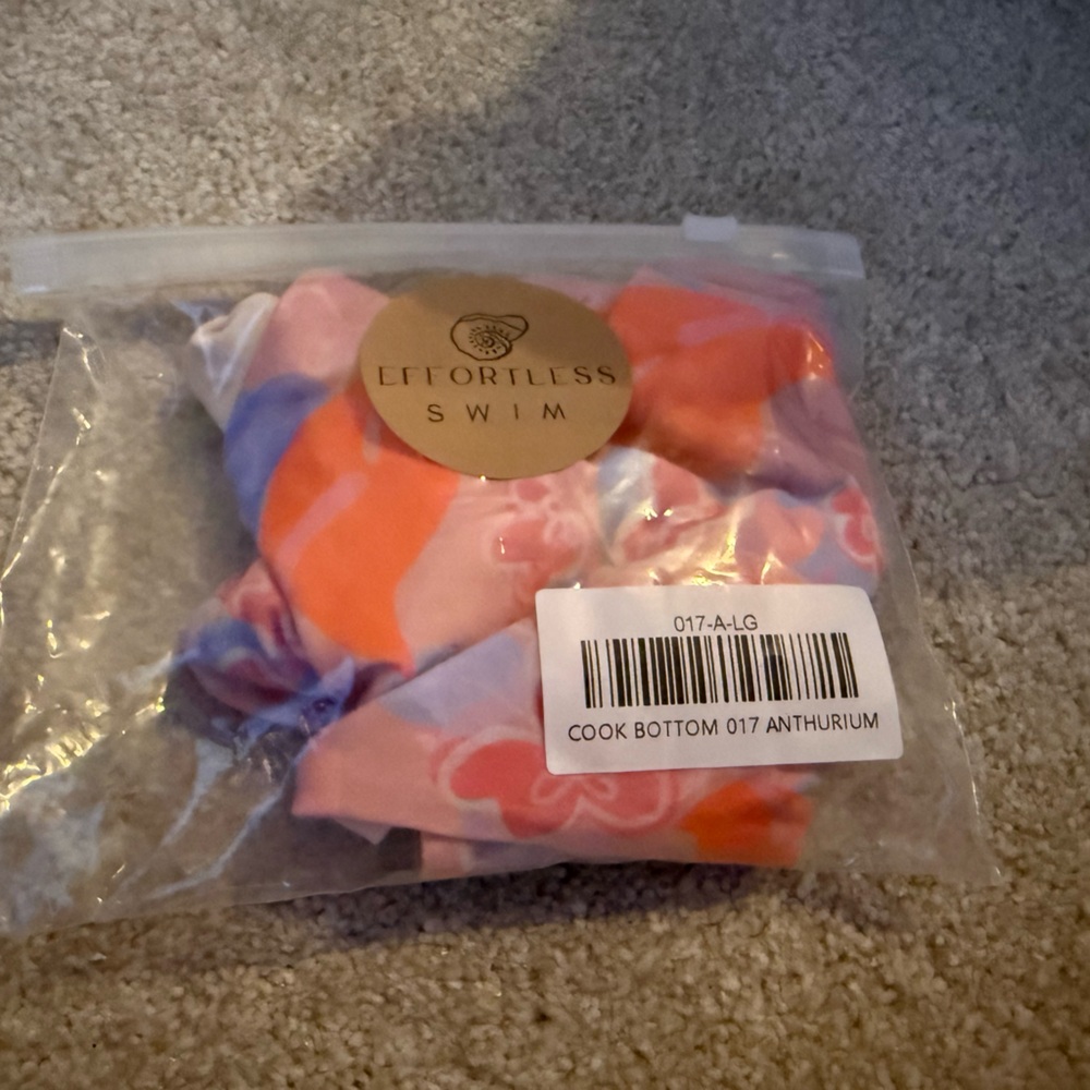 Effortless Swimwear Bottoms in Pink and Orange